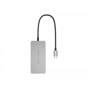 HYPER HDMB2 Hub de interface USB 3.2 Gen 1 (3.1 Gen 1) Type-C 5000 Mbit/s Aço inoxidável