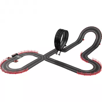 Pista de slotcars CARRERA GO!!! Speed Zone Set — pista elétrica modular