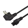 Savio CL-158 cabo de alimentação IEC C5 para ficha C/E/F, 3 m, preto