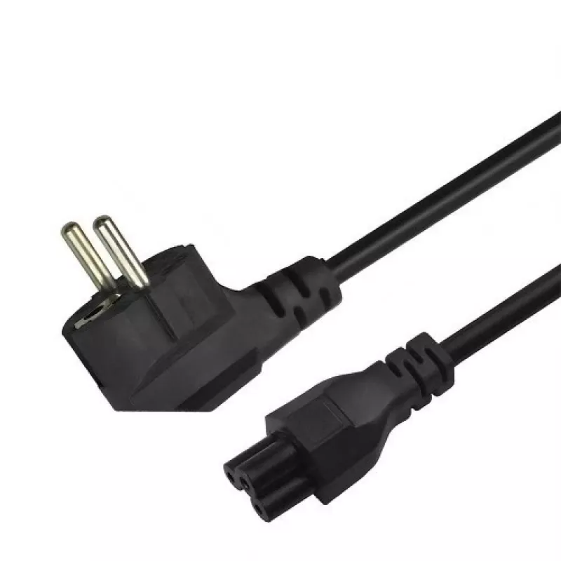 Savio CL-158 cabo de alimentação IEC C5 para ficha C/E/F, 3 m, preto
