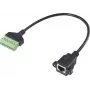 Cabo adaptador de rede RJ45 Renkforce [1x conector fêmea RJ45 8p8c - 1x terminal de aperto] 30 cm (RF-6443976)