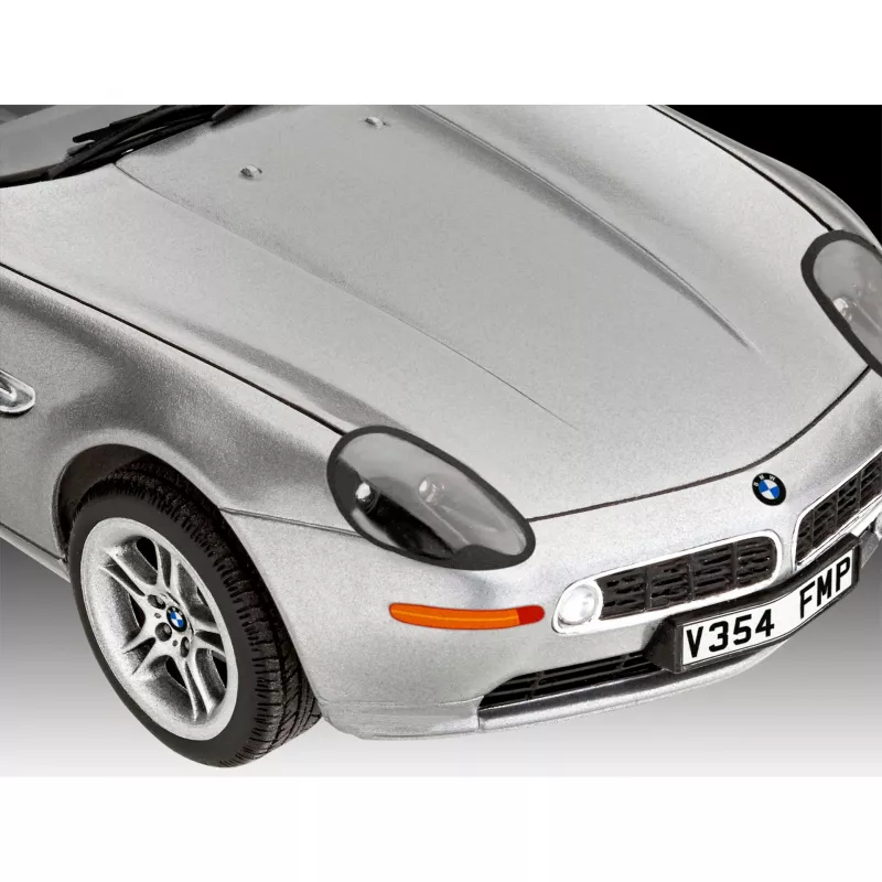REVELL BMW Z8 1:24 kit, modelo de carro montado