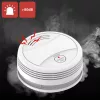 Detetor de fumo Spring 0 WLAN fotoelétrico branco