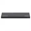 Splitter HDMI Manhattan 4K@60Hz 8 portas com downscaling, distribui um sinal de entrada HDMI para oito saídas HDMI (1x8), 18G, interruptor EDID para downscaling, preto