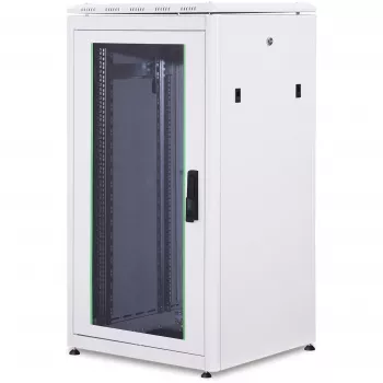 DIGITUS Professional Unique DN-19 22U-6/6-1 - armário - cinzento claro, RAL 7035 - 22U - 48,3 cm (19