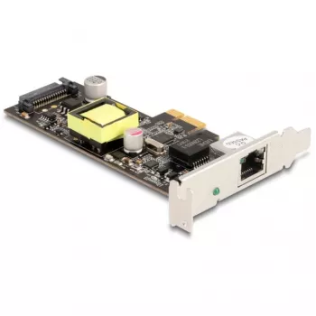 Placa de rede DeLOCK 88506 PCI Express x1, 1 x RJ45 2,5 Gigabit LAN PoE+