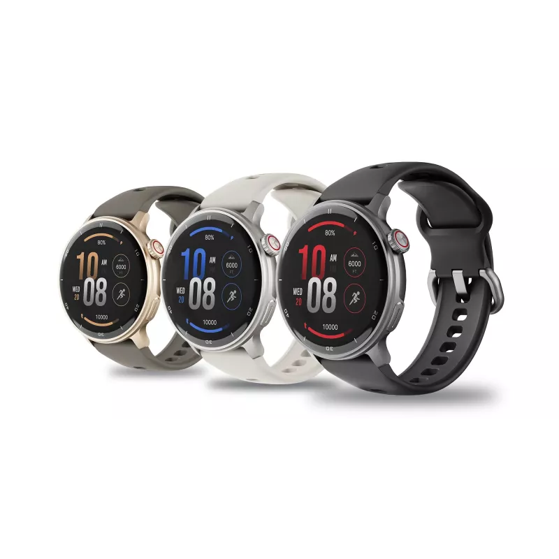 Smartwatch Stelio Activ GPS 46 mm prateado STSWA101SR, GPS, caixa de 46 mm