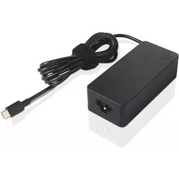 Fonte de alimentação USB-C 65W Lenovo 02DL110 com cabo de alimentação