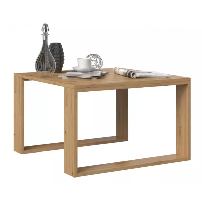 Mesa MODERN MINI 67x67x40 cm carvalho artisan