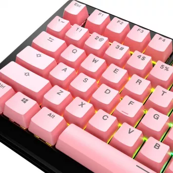 Conjunto de teclas mecânicas GLORIOUS GPBT Basics ANSI PBT Potion P — layout ANSI, material PBT