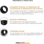 Adaptador Walimex pro T2 para Fuji X - anel adaptador com foco manual, manuseamento simples, anel de ligação de objetiva compatível com Fuji X-T10, X-T20, X-T