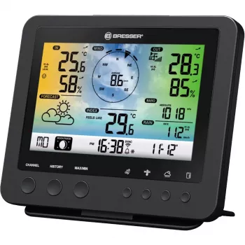 Bresser Optics 7002580 estação meteorológica digital preto AC Wi-Fi