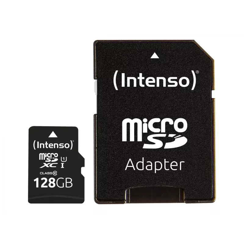 Cartão de memória Intenso 128 GB MicroSD UHS-I Classe 10 3424491