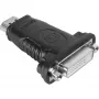 Adaptador HDMI™ / DVI-D Goobay Wentronic, ficha HDMI standard (Type-A), preto – ficha HDMI™ de 19 pinos > conector fêmea DVI-D (24+1) (68098)
