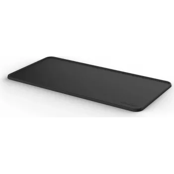 Tapete de silicone para tamper Xavax 00111279 — antiderrapante, rebordo elevado, 30 x 15 cm, preto