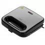 Sanduicheira Adler AD 3076 — sanduicheira compacta de mesa 1000 W, preto/prateado