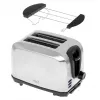 Torradeira Adler AD 3222 2 fatias 1000 W prateada