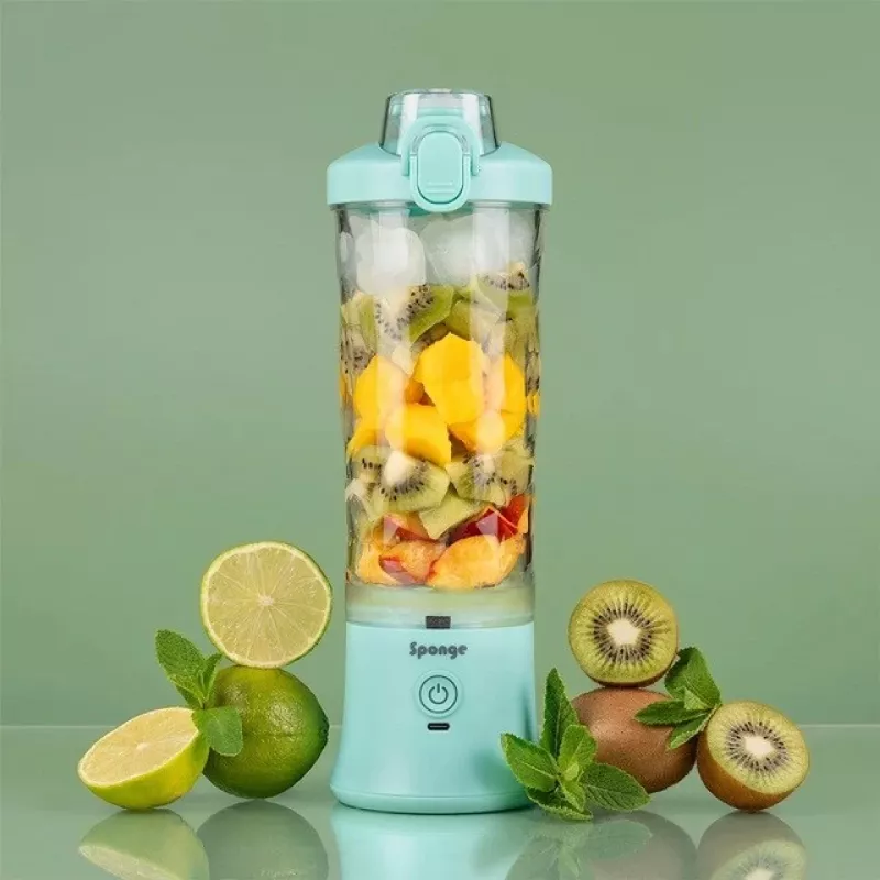 Batedeira com copo Sponge 0,6 l Turquesa