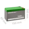 Bateria AGM 12V 10Ah sem manutenção para UPS