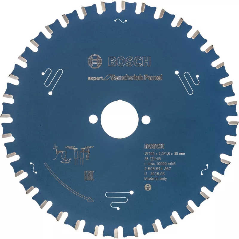 Lâmina de serra BOSCH EXPERT SH H 190x30x36