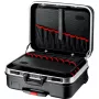 Mala de ferramentas Knipex BIG Basic Move em acrilonitrilo-butadieno-estireno (ABS), alumínio preto