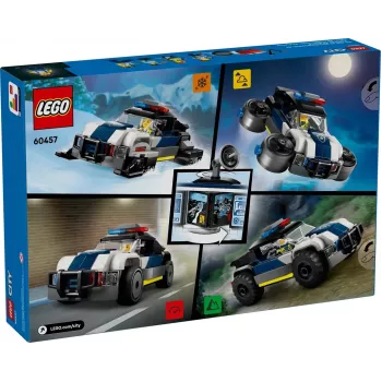 LEGO CITY 60457 Garagem de Carro de Polícia Personalizada