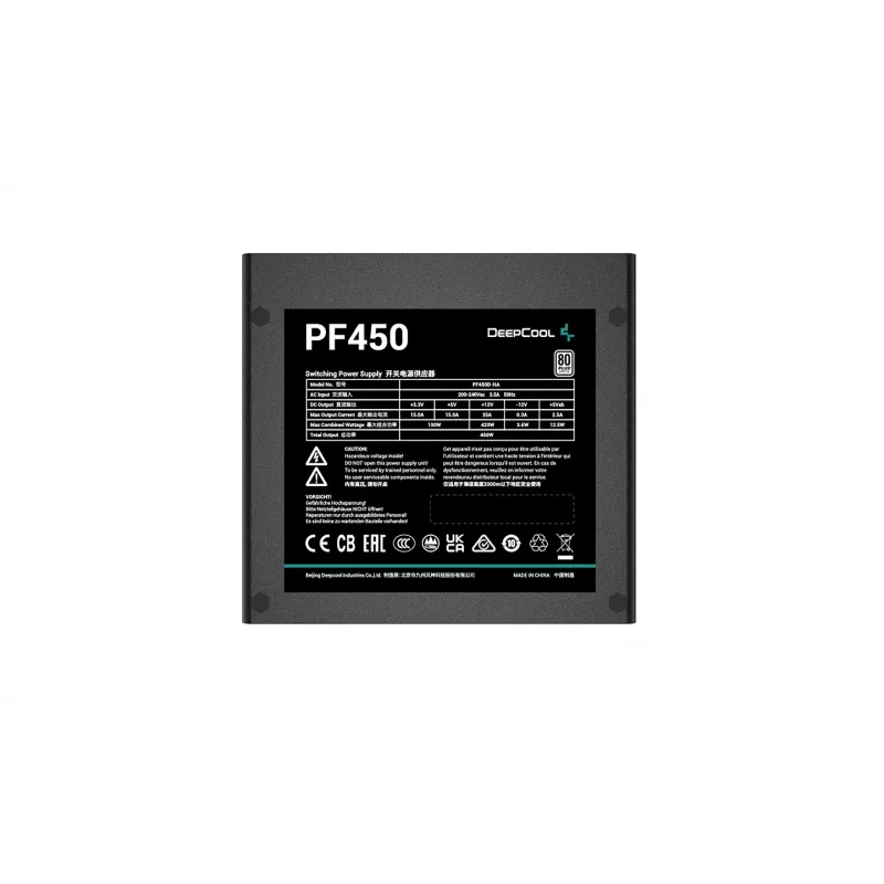 Fonte de alimentação DeepCool PF450 450 W
