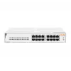 HPE Aruba Networking Aruba Instant On 1430 16G Class4 PoE 124W não gerido L2 Gigabit Ethernet (10/100/1000) Power over Ethernet (PoE) 1U branco