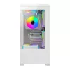 Caixa de computador DarkFlash C365 (branca) com 5 ventoinhas