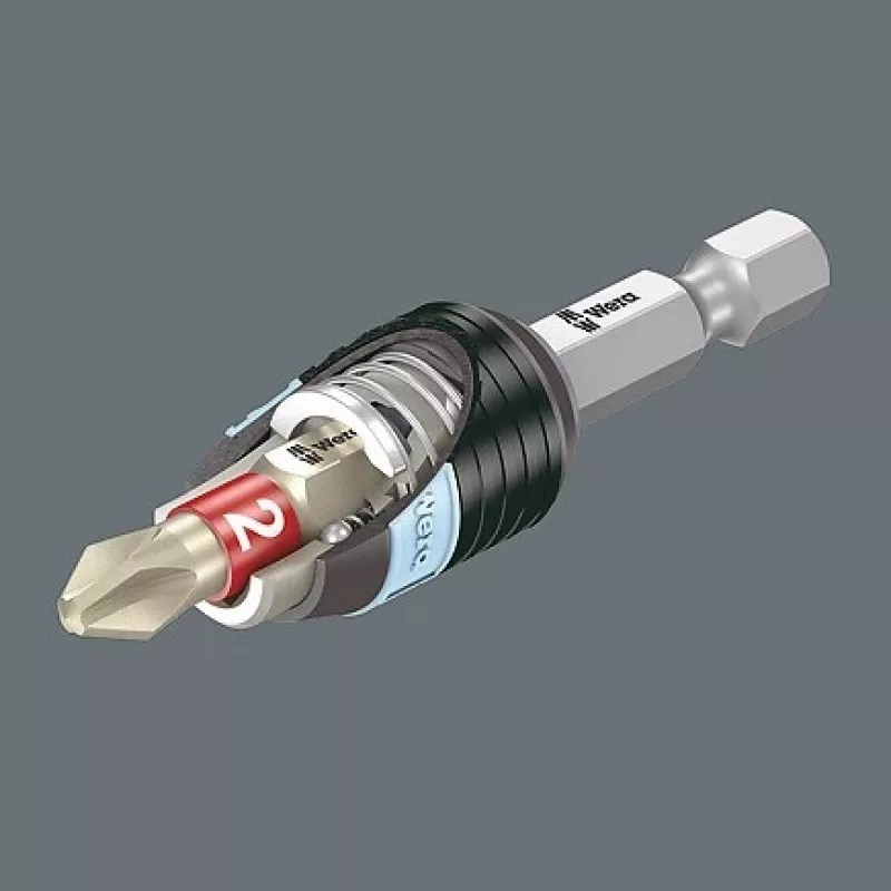 Conjunto de bits Wera 30 peças BC Stainless/30 Bit-Check Phillips Phillips, Phillips Pozidriv, TORX, sextavado interior (05071109001)