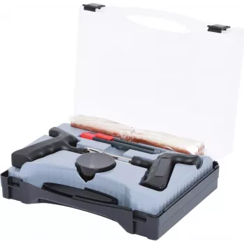 Conjunto de reparação de pneus ks tools 150.1070, conjunto de 5 peças, tampões 100 mm