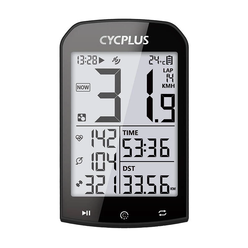 Ciclocomputador GPS Cycplus M1, ecrã de 2,9 polegadas, Bluetooth