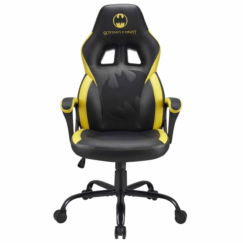 Cadeira gaming para PC Subsonic SA5642-B1 assento acolchoado preto amarelo 120 kg