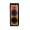 Sistema de karaoke Blaupunkt PB10DB 1000W microfone com fio indicador LED