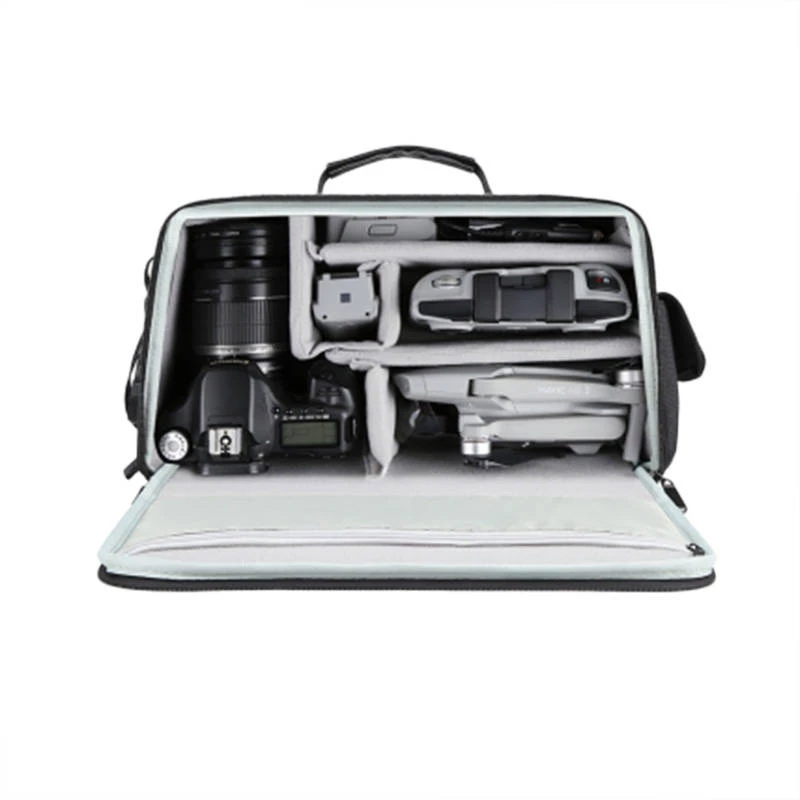 Bolsa fotográfica de tiracolo Puluz (preta)