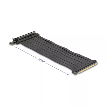 Placa riser DELOCK 81593 PCI Express 5.0 x16, comprimento do cabo 30 cm