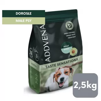 ADDVENA Taste Sensations Adult Small Turkey - ração seca para cães - 2,5 kg
