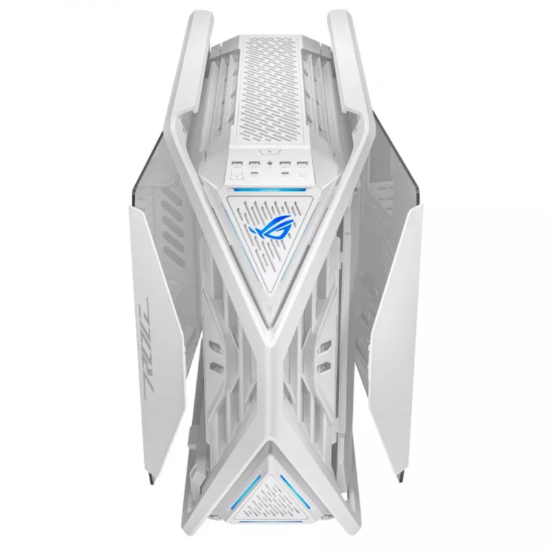 ASUS ROG GR701 Hyperion White, PC, Branco, ATX, EATX, micro ATX, Mini-ITX, Alumínio, Multi, Frontal