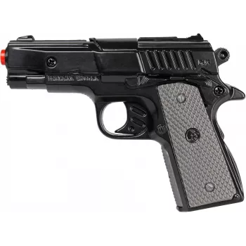 Pistola de polícia de brinquedo em metal Pulio modelo 15546/6 – design realista, construção robusta