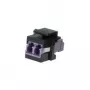 Adaptador Keystone LWL LC/LC Duplex ROLINE, multimodo, OM4 (21.17.0002)