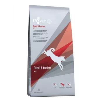 Comida seca para cães TROVET Renal & Oxalate RID 12,5 kg, cães adultos, aves, suporte renal
