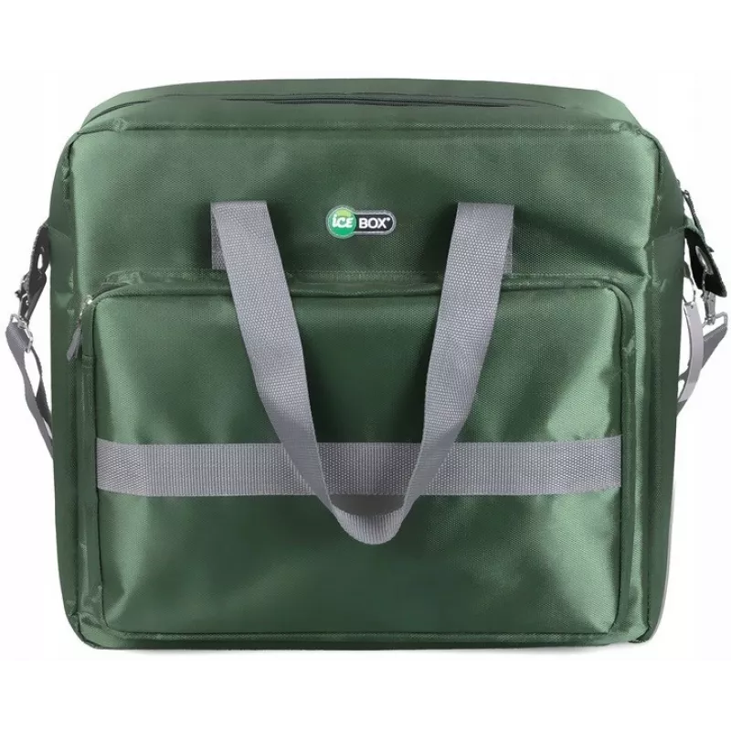 Saco térmico PROMIS TL30, saco térmico 30 L, poliéster, fecho de correr, pegas de transporte