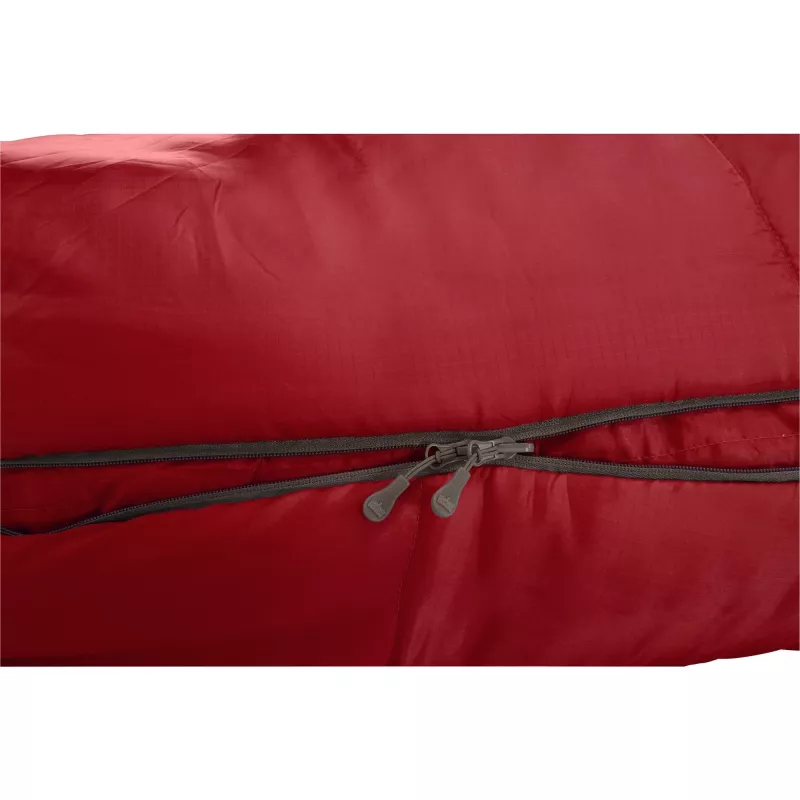 Saco-cama Grand Canyon KANSAS 190 vermelho — modelo leve para 3 estações