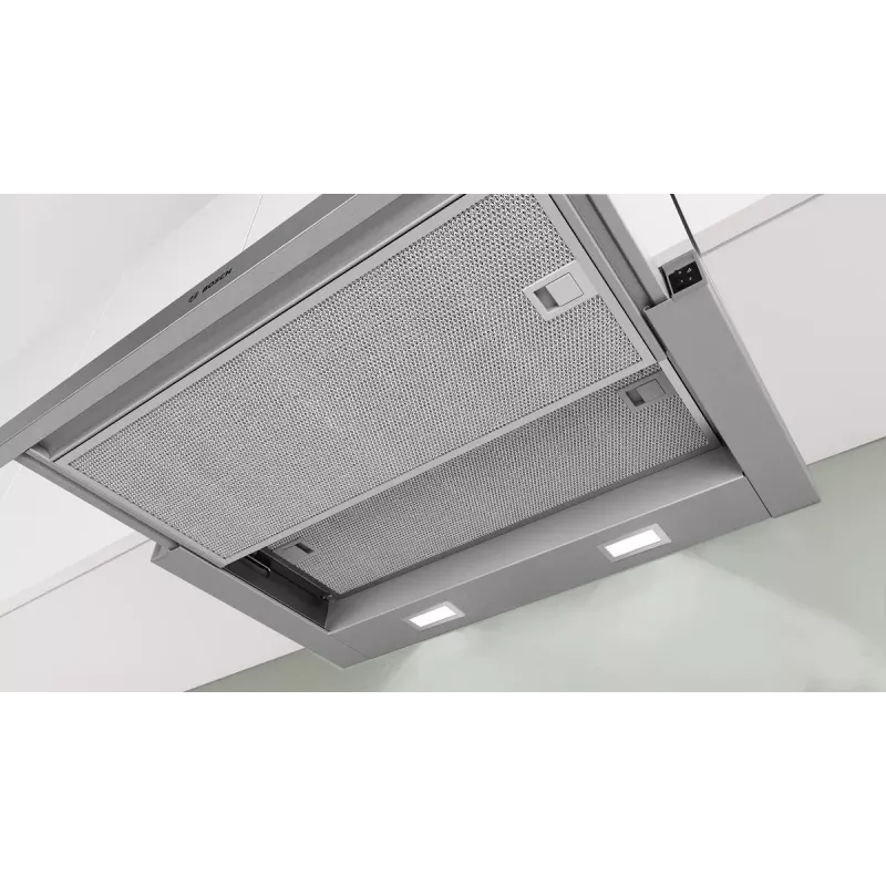 Exaustor Bosch Serie 2 DFM064W55 de encastrar (extrátil) metálico, prateado 394 m³/h