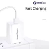 Carregador usams T22 18W QC 3.0 com cabo USB-C — carregador rápido 18W, Quick Charge 3.0