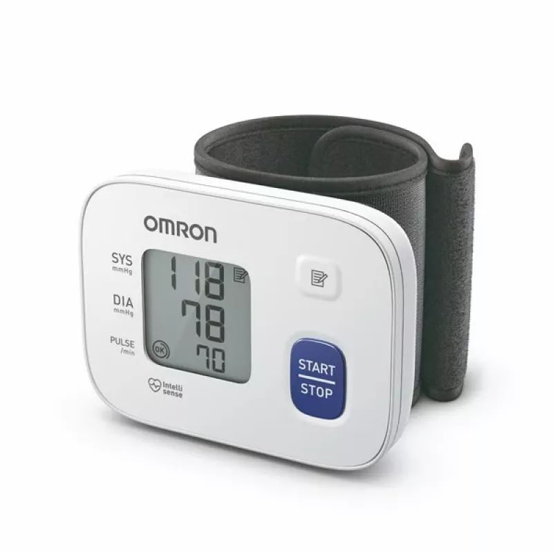 Medidor de tensão arterial de pulso Omron RS1