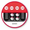 Jogo de tabuleiro BRIO da Ravensburger — jogo de flippers, 5 peças, 522×339×117 mm