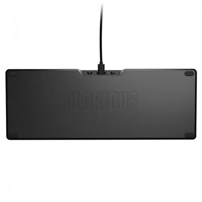 Teclado mecânico GLORIOUS GMMK 3 PRO Barebones 65% com fios USB RGB preto