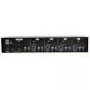 EATON TRIPPLITE Comutador KVM DisplayPort de 4 portas com cabos de áudio e hub USB 3.0 SuperSpeed (B004-DPUA4-K)