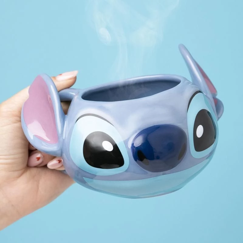 Caneca moldada Stitch Paladone
